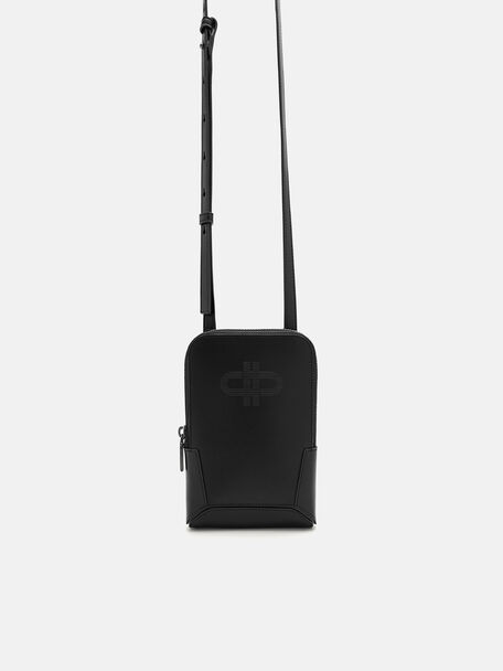 PEDRO Icon Leather Pouch, Black, hi-res