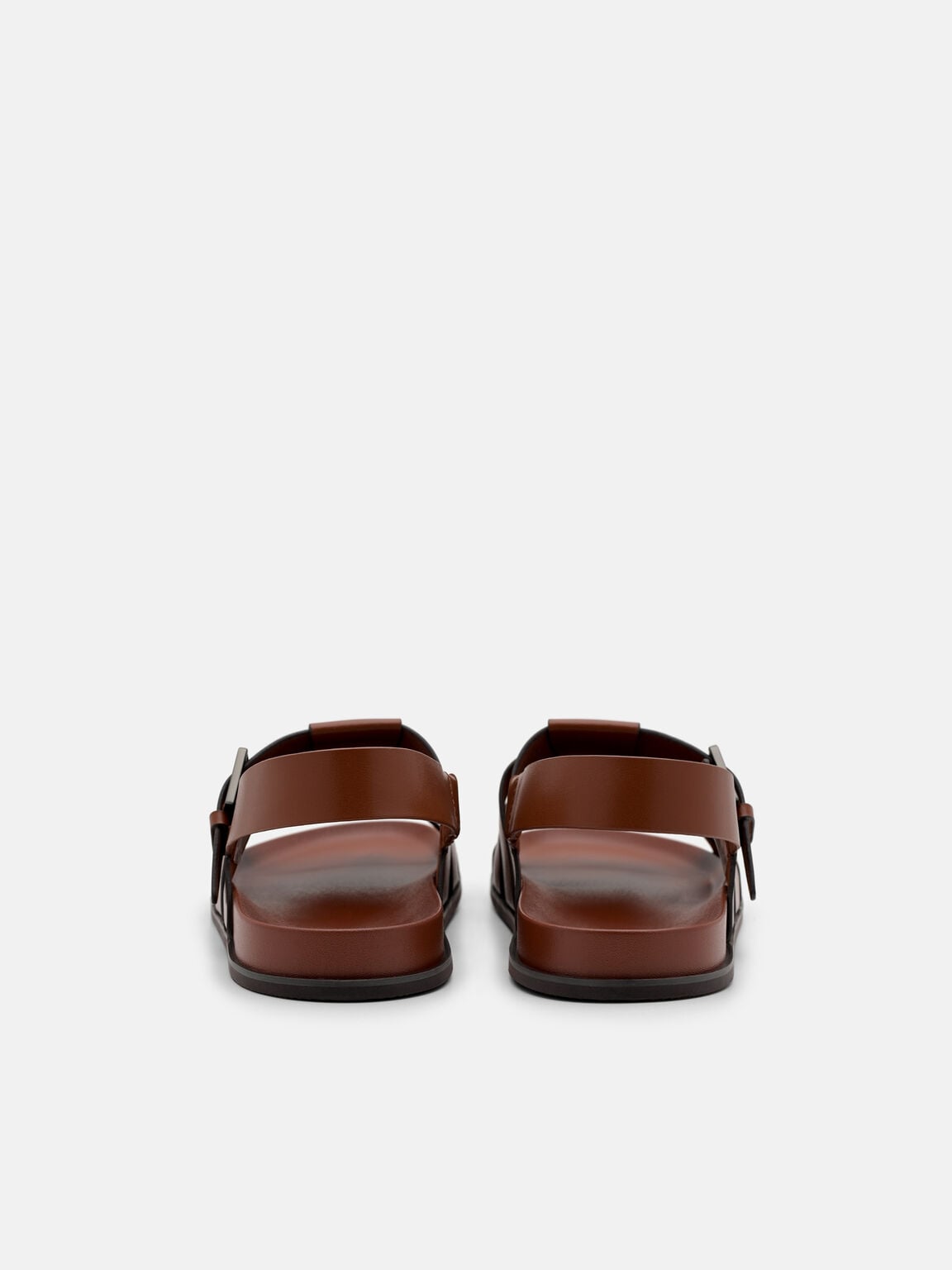 Sandal Kulit Caged Backstrap, , hi-res