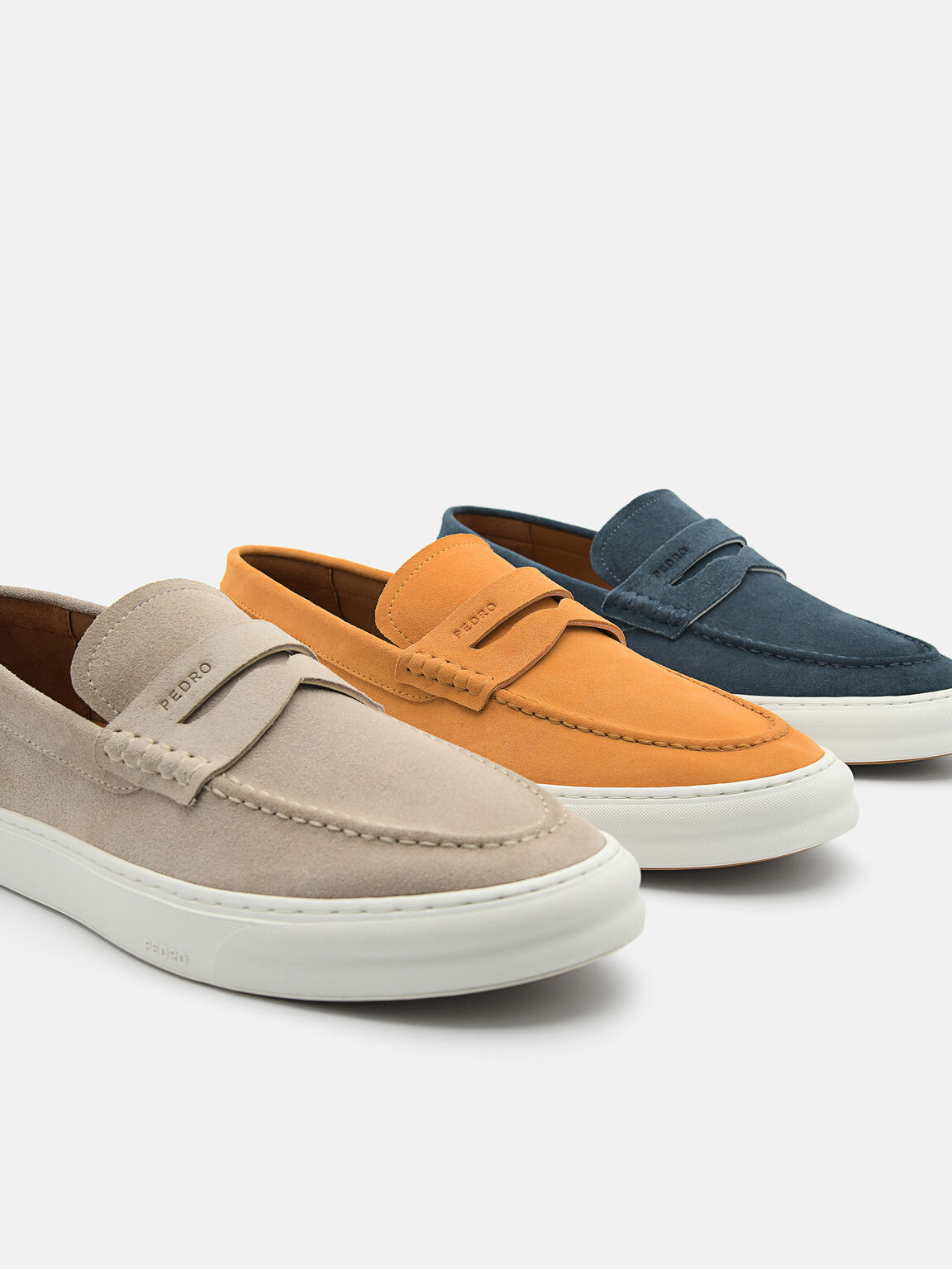 Ridge Suede Slip-On Sneakers, 