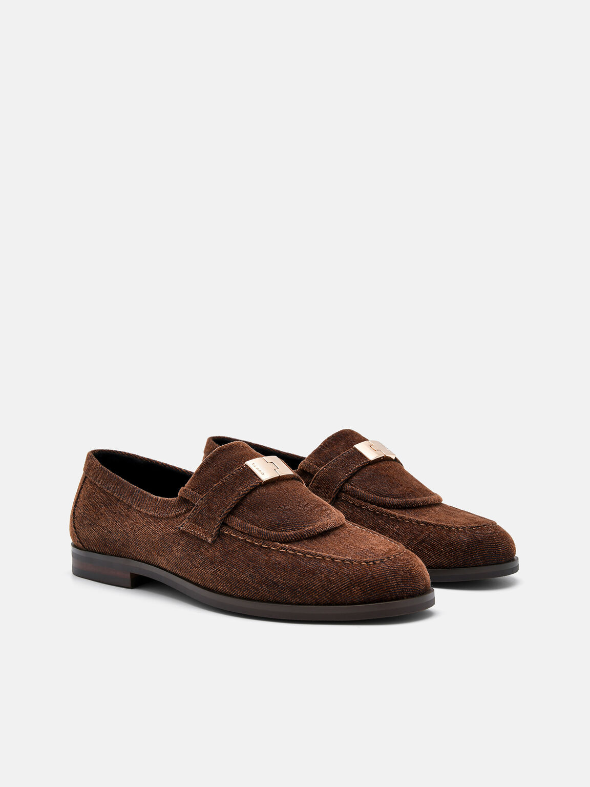 Sepatu Loafers Kain Jatte, , hi-res
