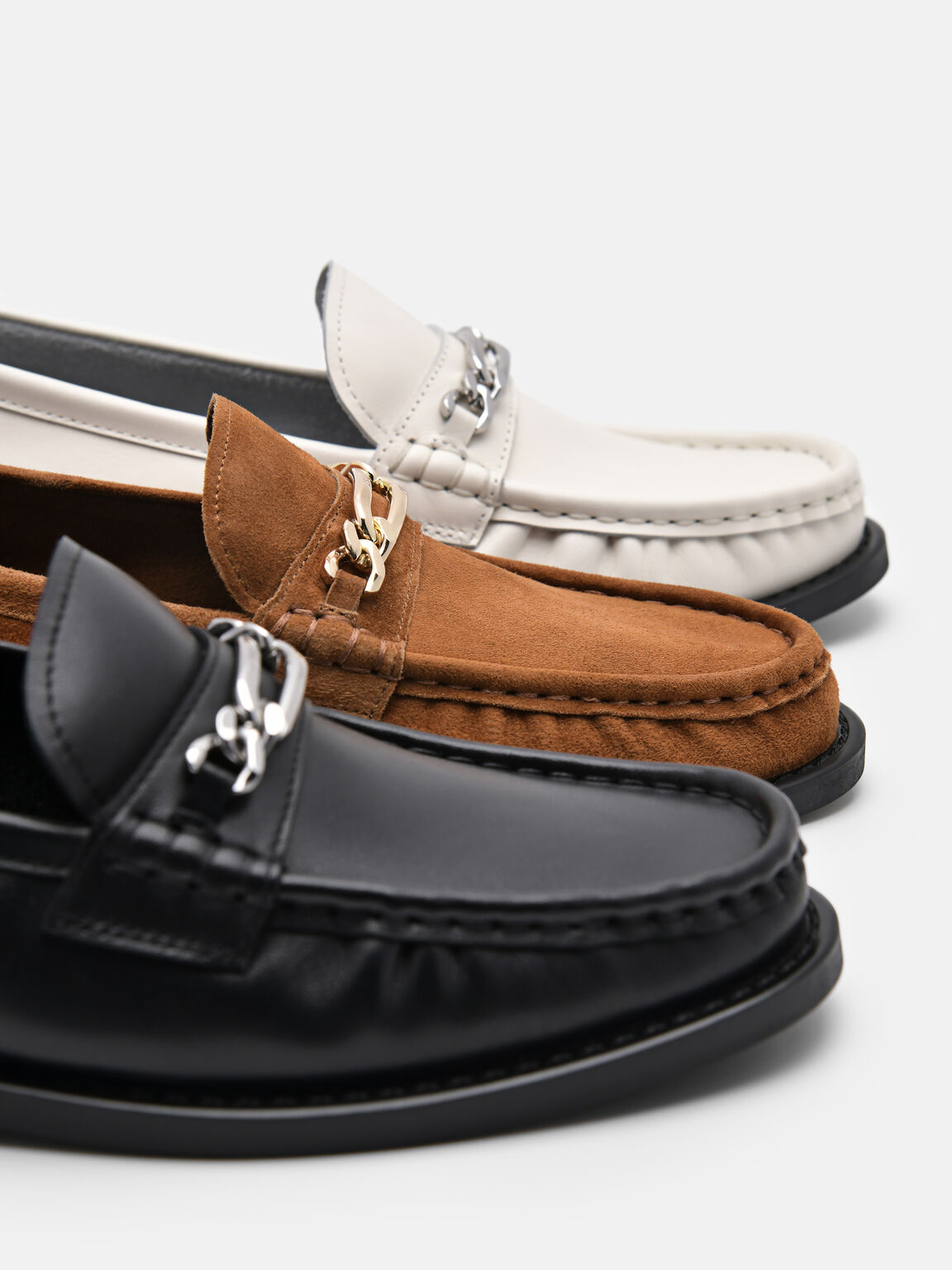PEDRO Studio Jeanne Leather Loafers, 