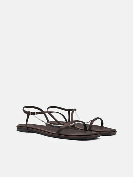 Marland Leather Ankle Strap Sandals, , hi-res