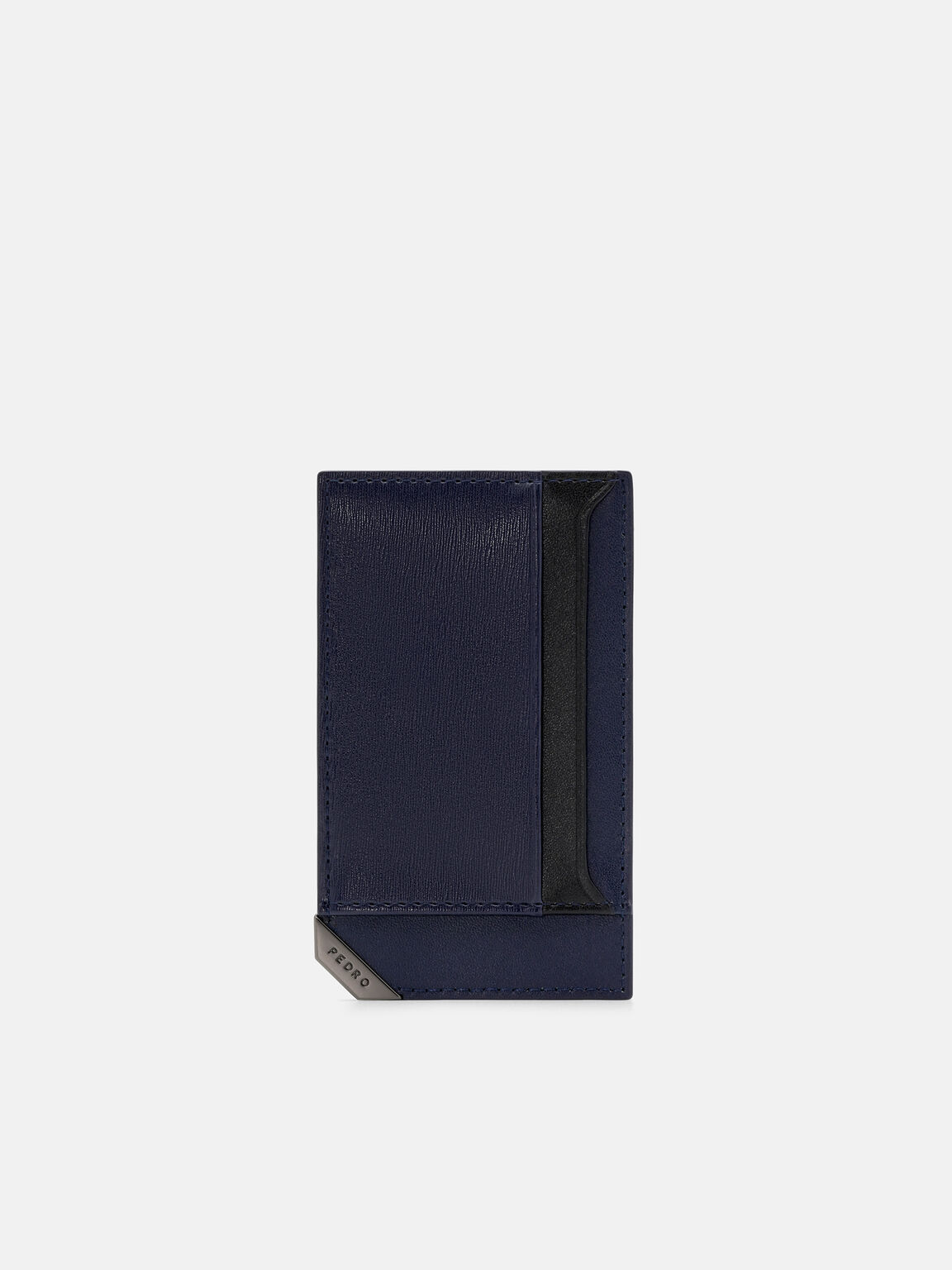 Embossed Leather Card Holder, , hi-res