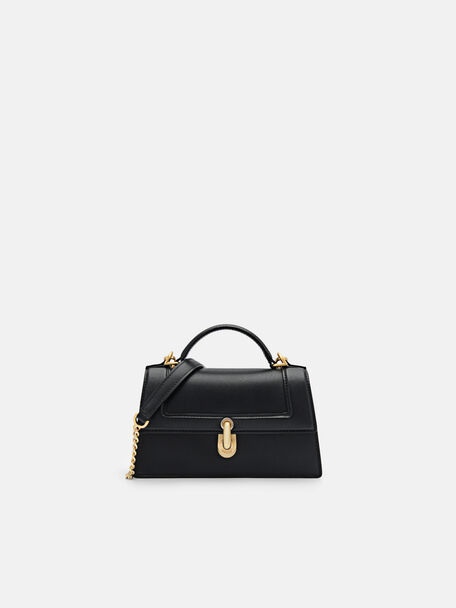 Talia Mini Handbag, Black, hi-res