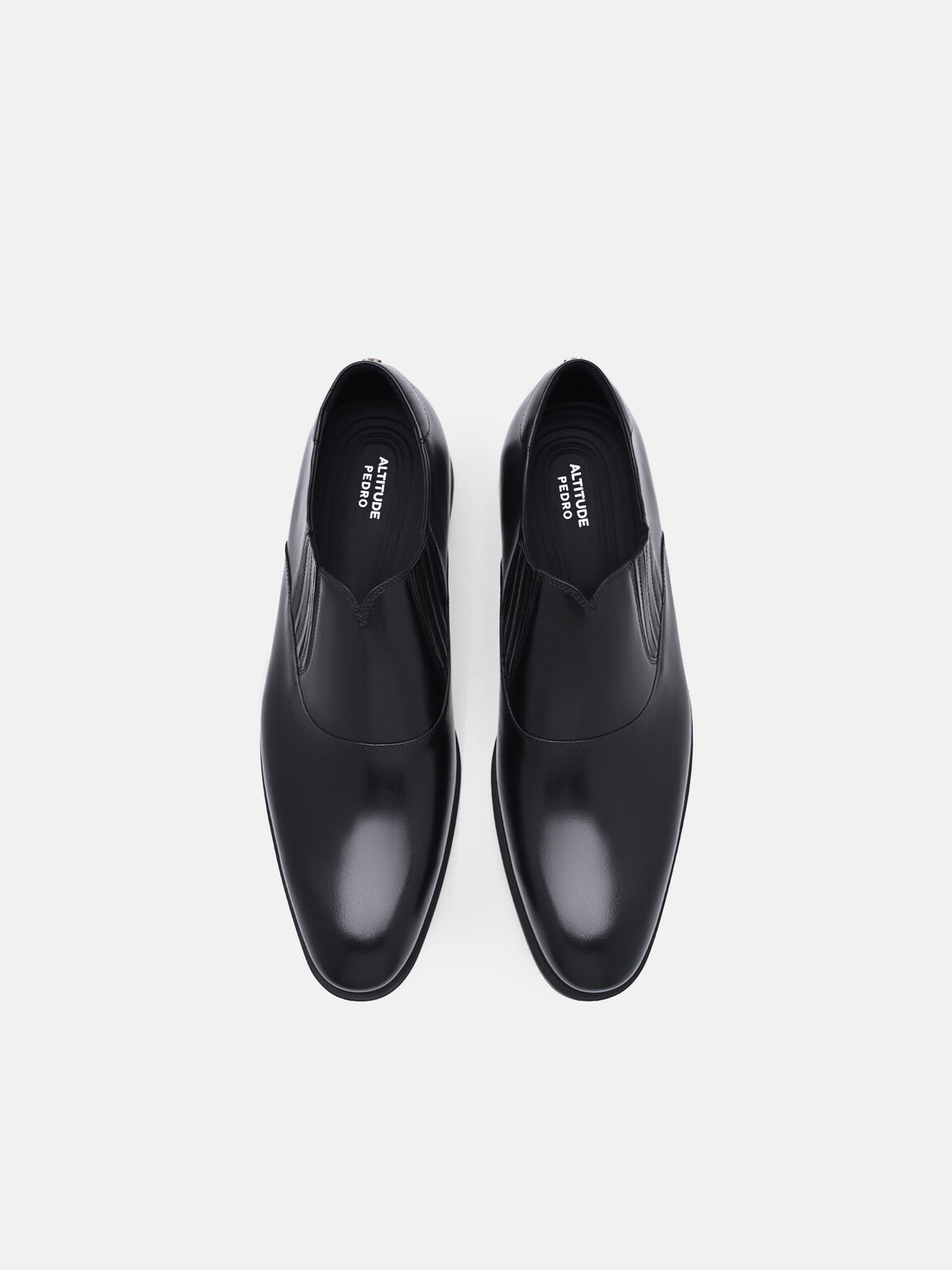 Altitude Burnished Leather Slip-On Dress Shoes, , hi-res