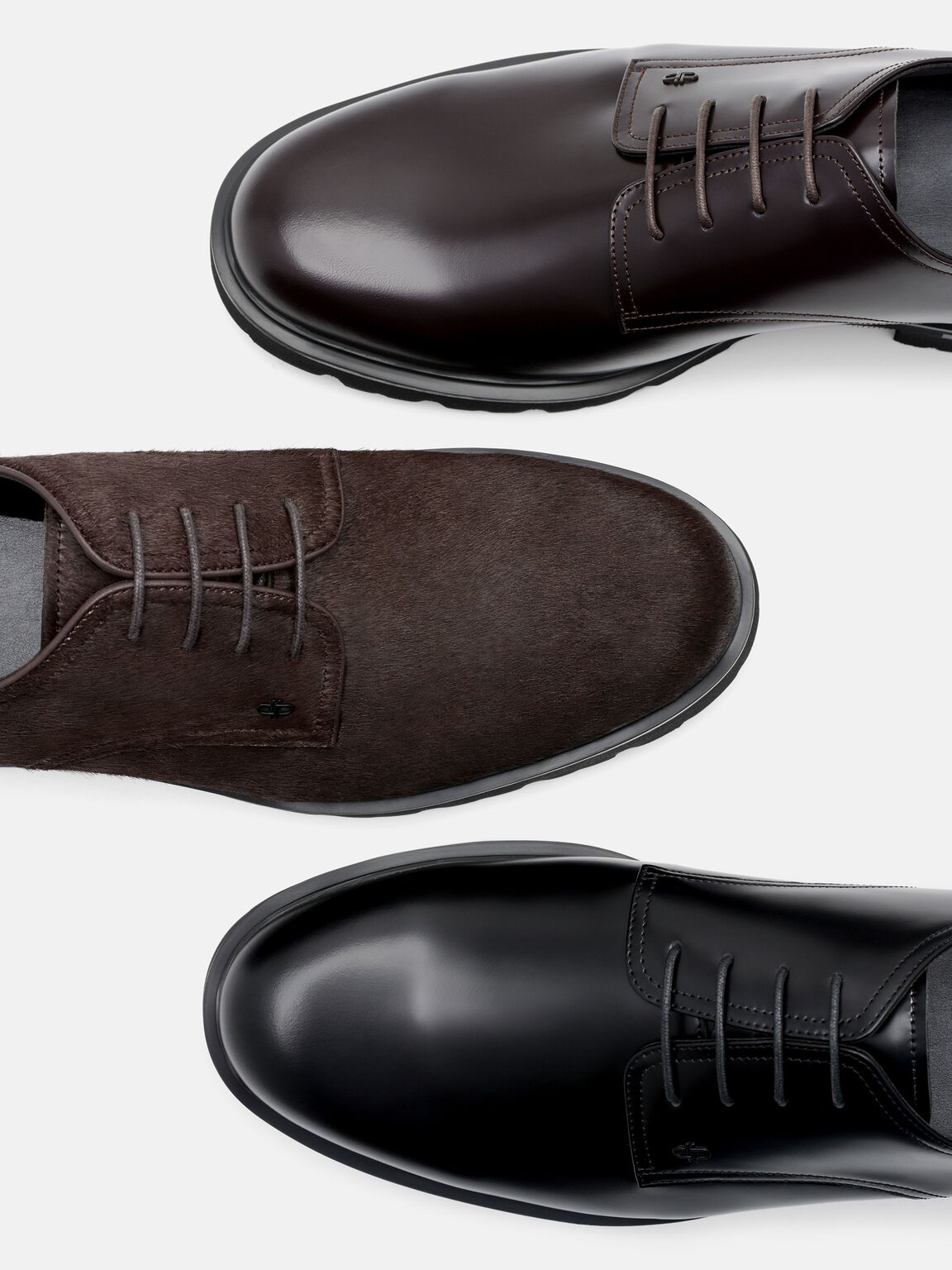 Sepatu Derby Kulit Anders, , hi-res