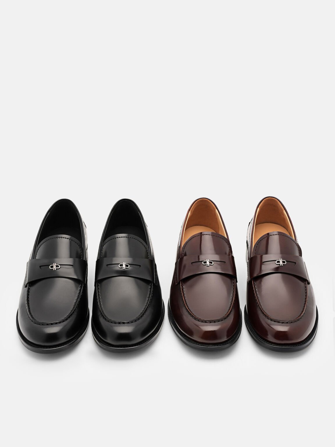 Mackenzie Leather Penny Loafers, 