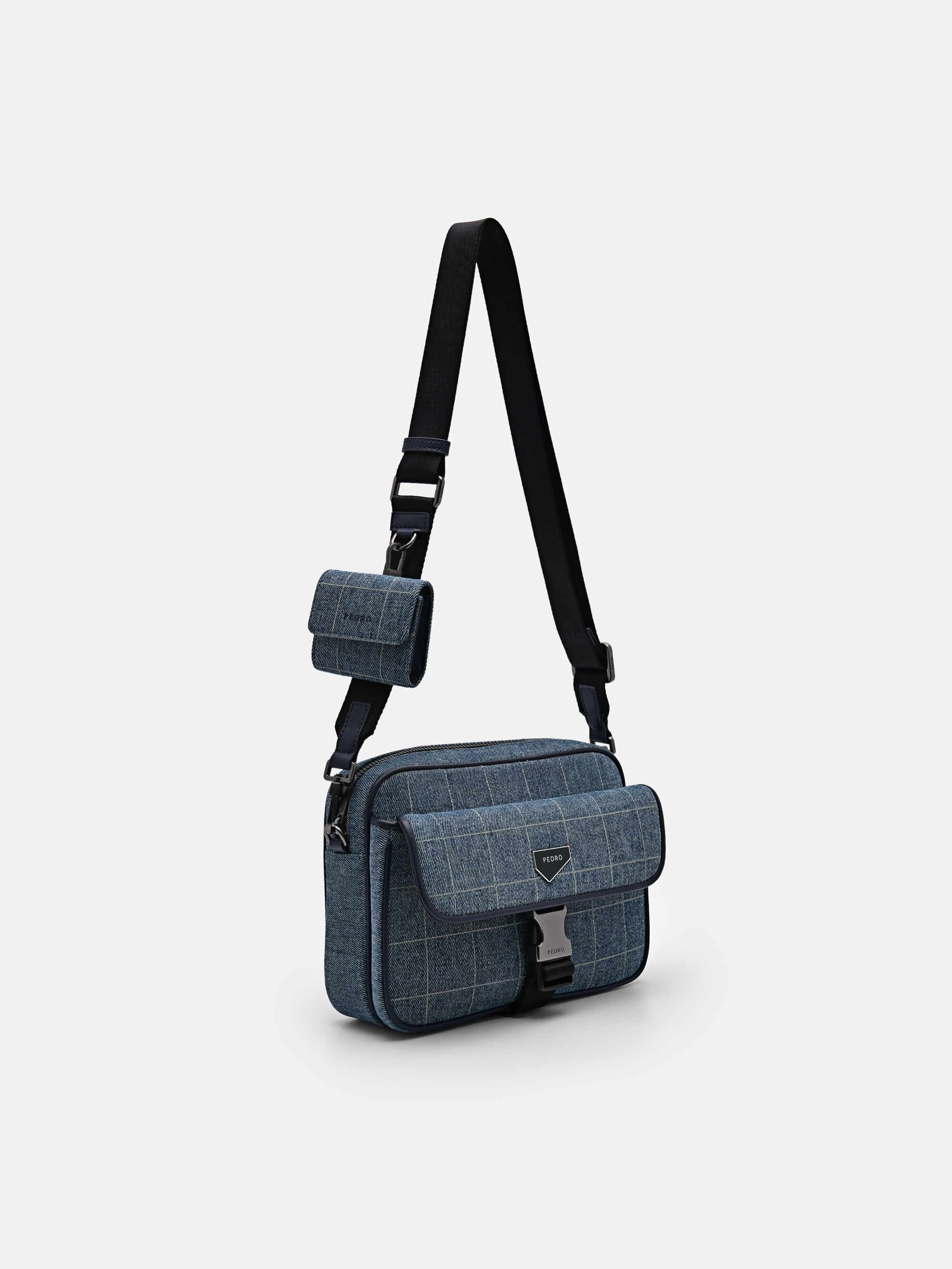 Blue Taper Compact Sling Bag - PEDRO ID