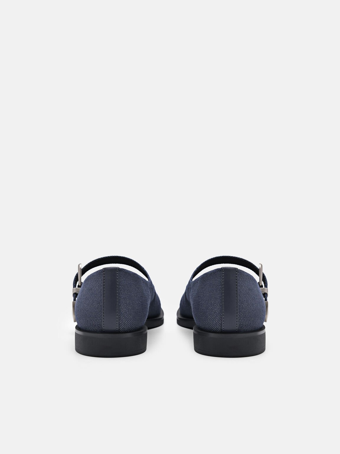 Flats  Mary Jane dengan Gesper, , hi-res