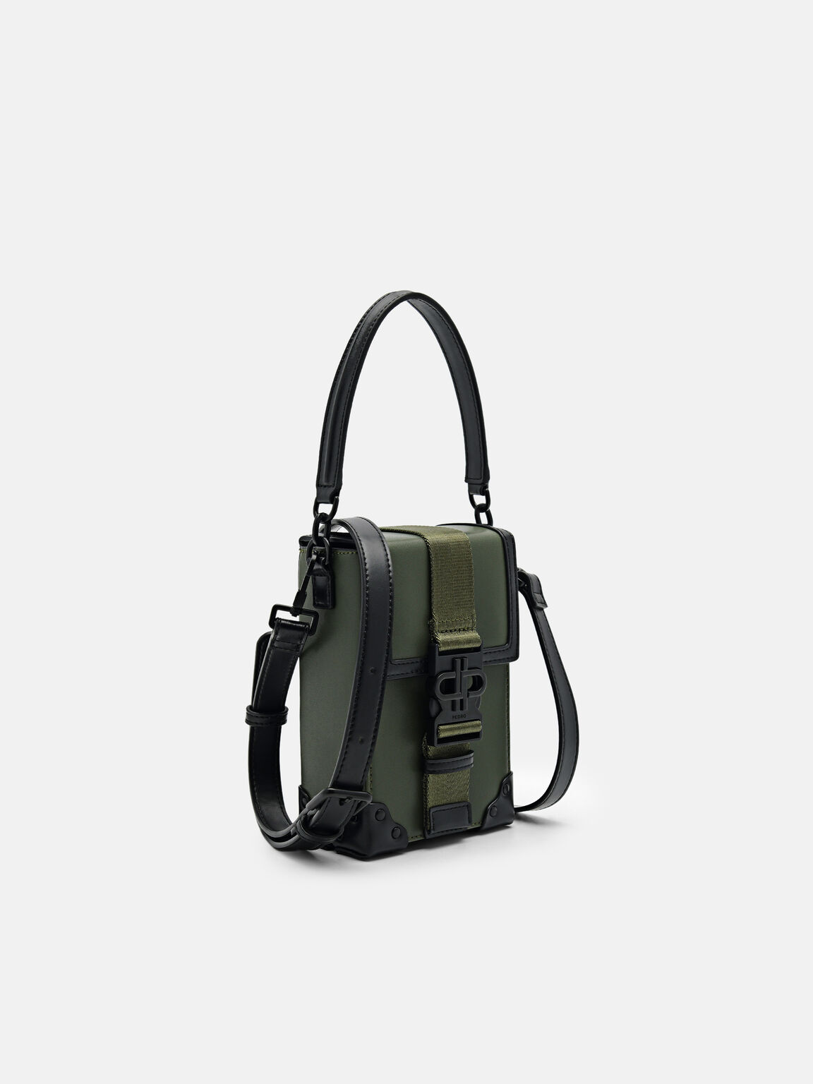 Tas Selempang Kulit Mini PEDRO Icon, 