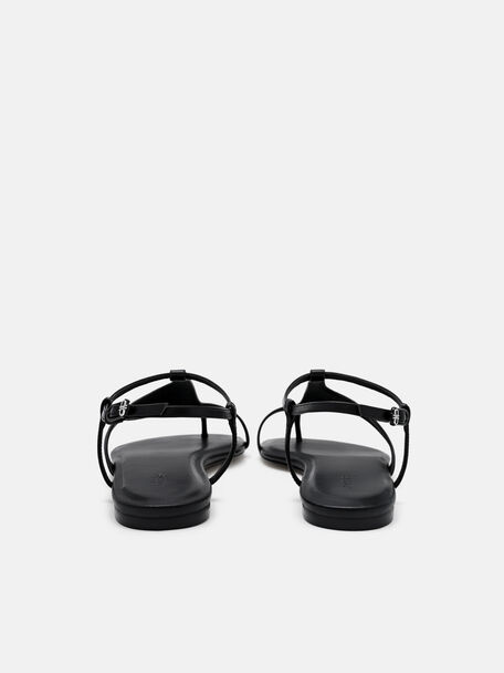 Sandal Ankle Strap Kulit, , hi-res