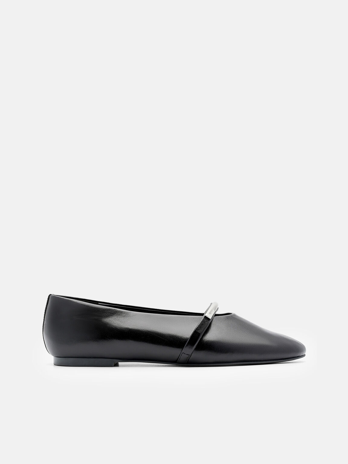Lia Leather Ballerina Flats, , hi-res
