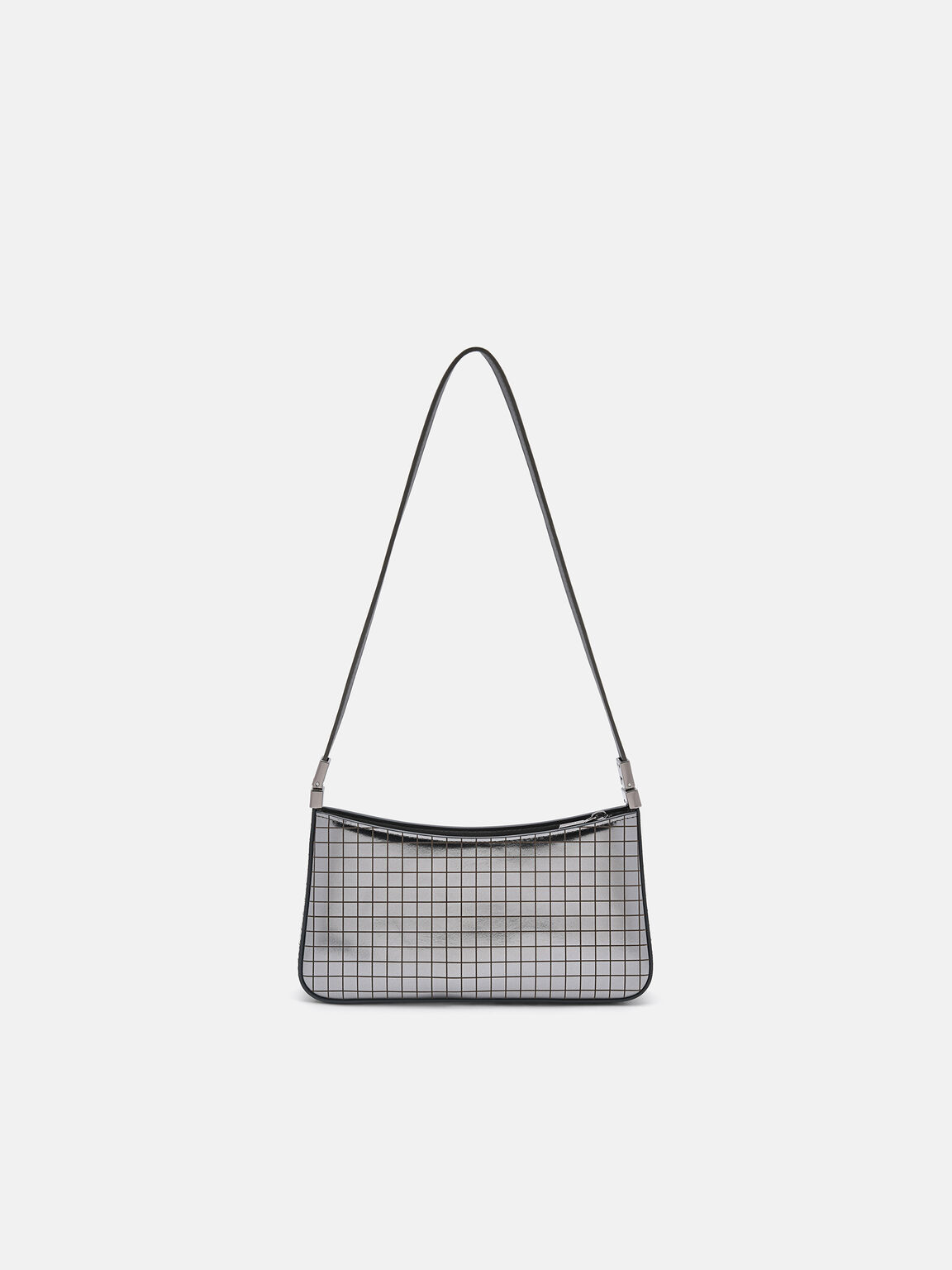 Jatte Metallic Leather Pouch, , hi-res