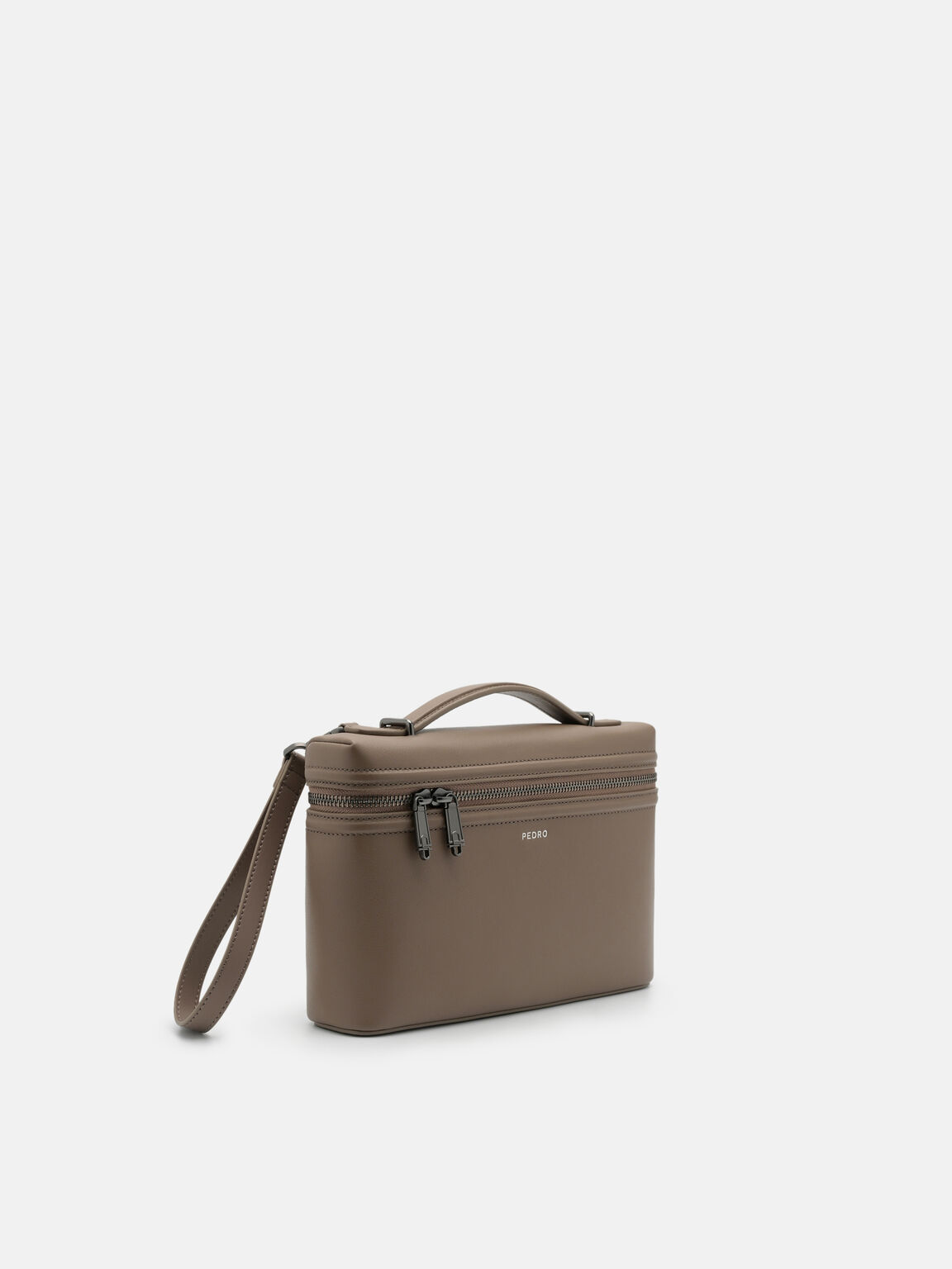 Leather Clutch Bag, , hi-res