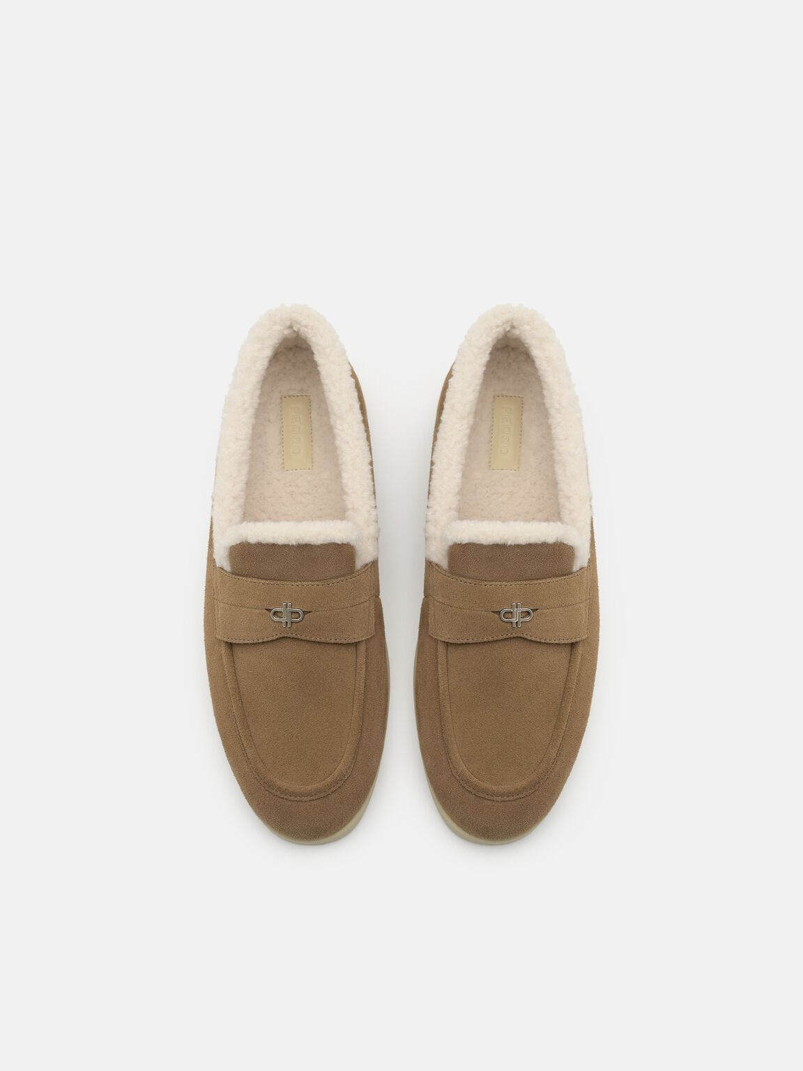 Sepatu Loafers Suede Roam, , hi-res