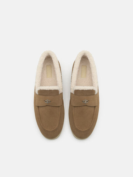 Sepatu Loafers Suede Roam, , hi-res