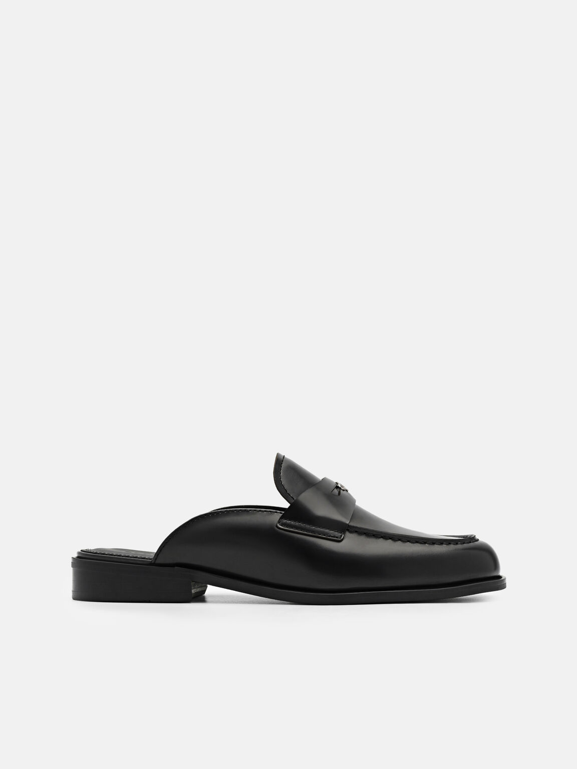 Mackenzie Leather Mule Loafers, 