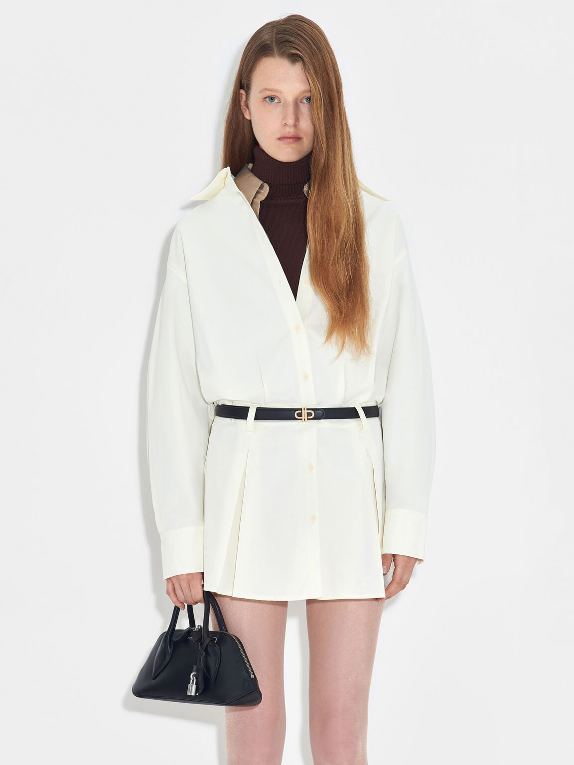 Trapezoid Handbag, 
