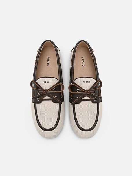 Sepatu Mengemudi Kanvas Dee, , hi-res