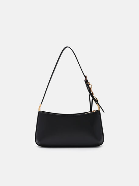Jatte Leather Charm Shoulder Bag, , hi-res