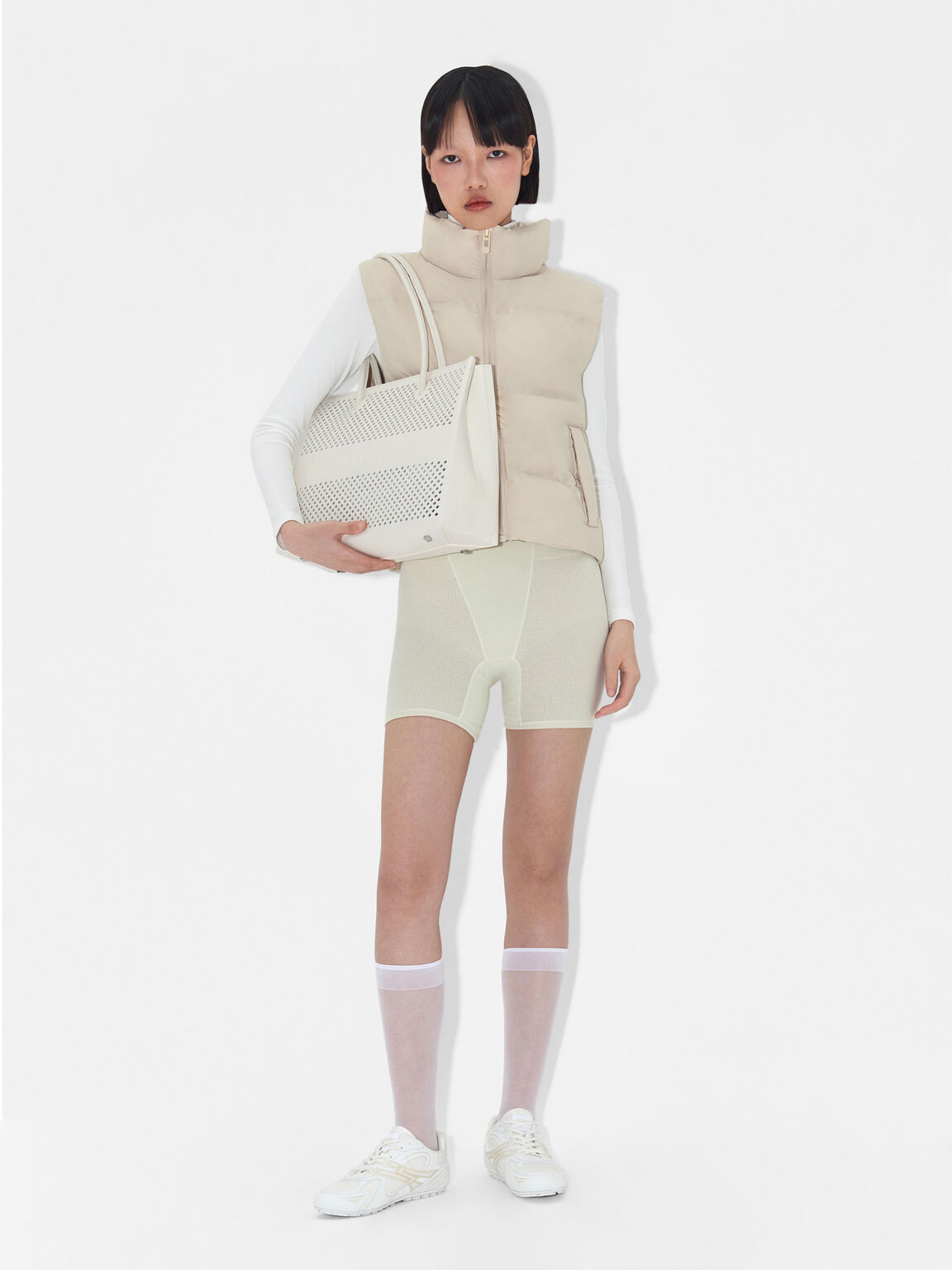Tas Jinjing Kerri Krem, Cream, hi-res