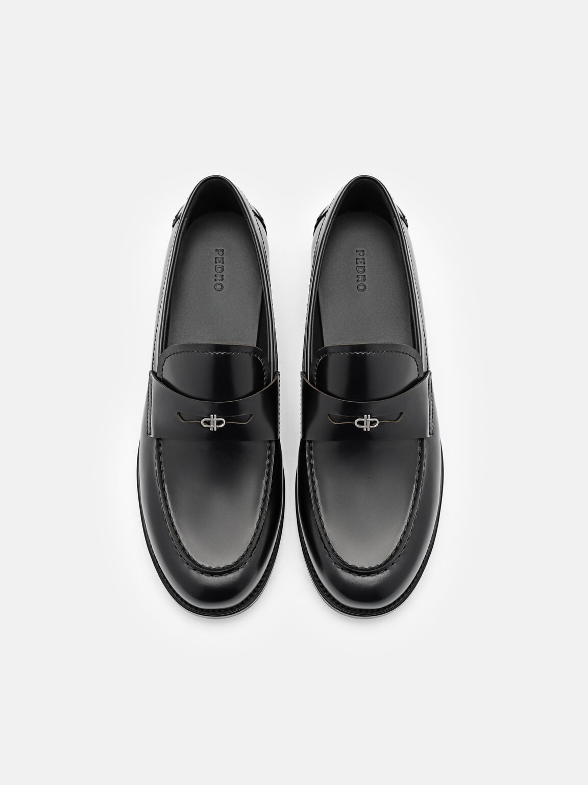 Mackenzie Leather Penny Loafers, , hi-res