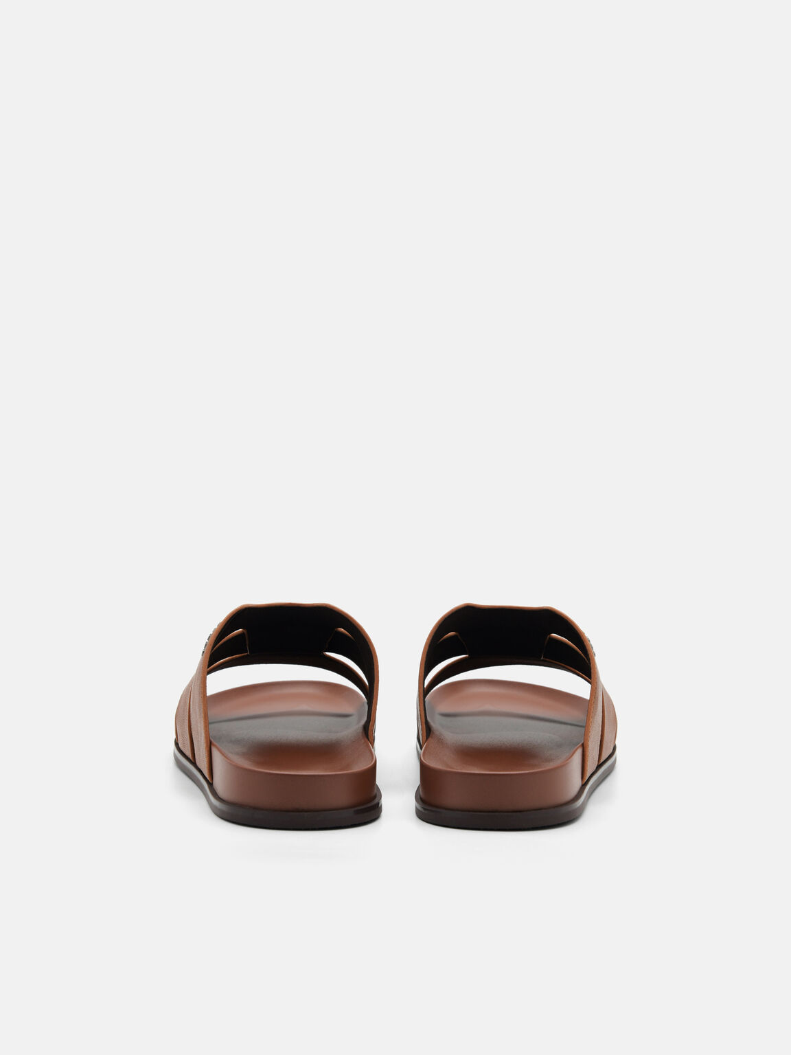 Sandal Slide Tenun Camel, 