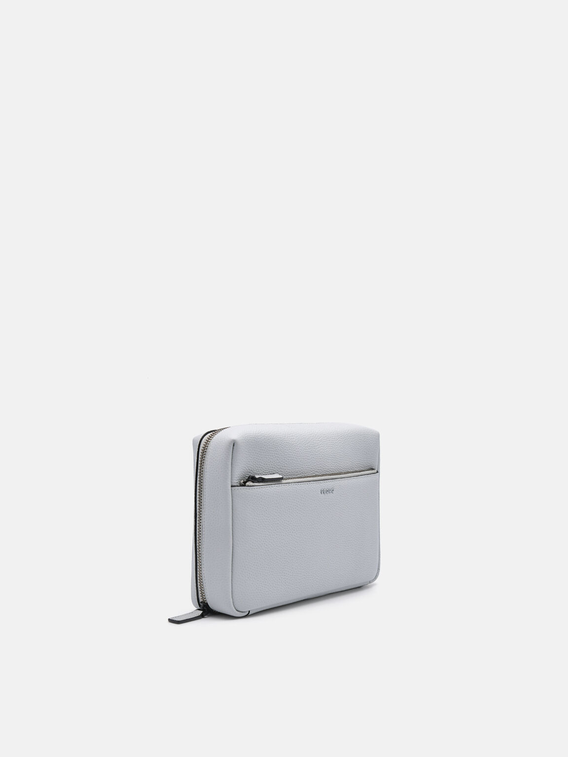 Embossed Leather Pouch, 