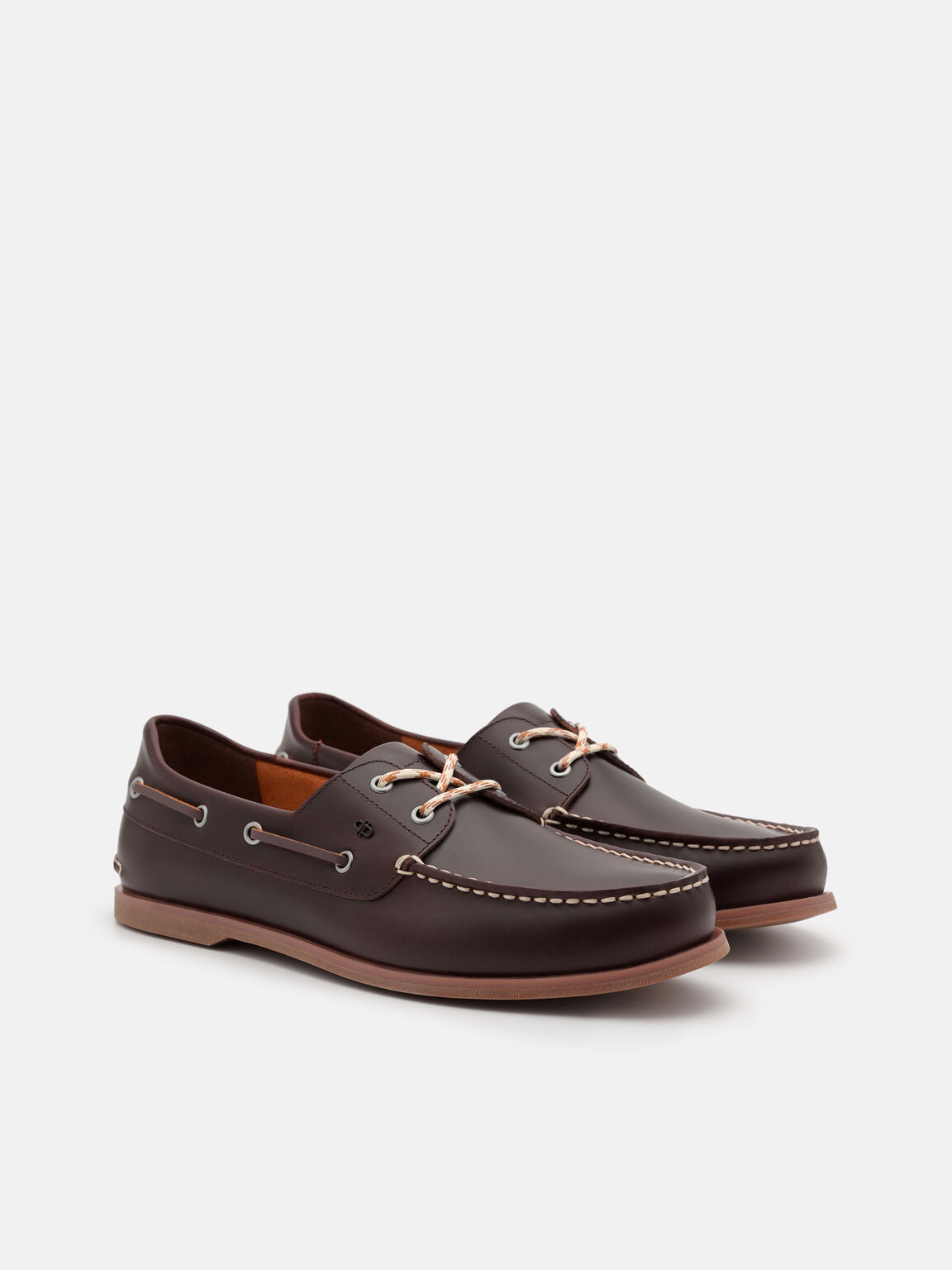 Marcos Leather Boat Shoes, , hi-res