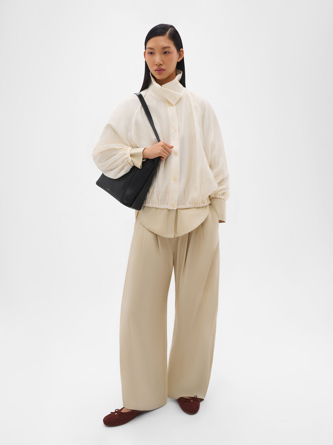Jatte Belt Leather Bucket Bag, , hi-res