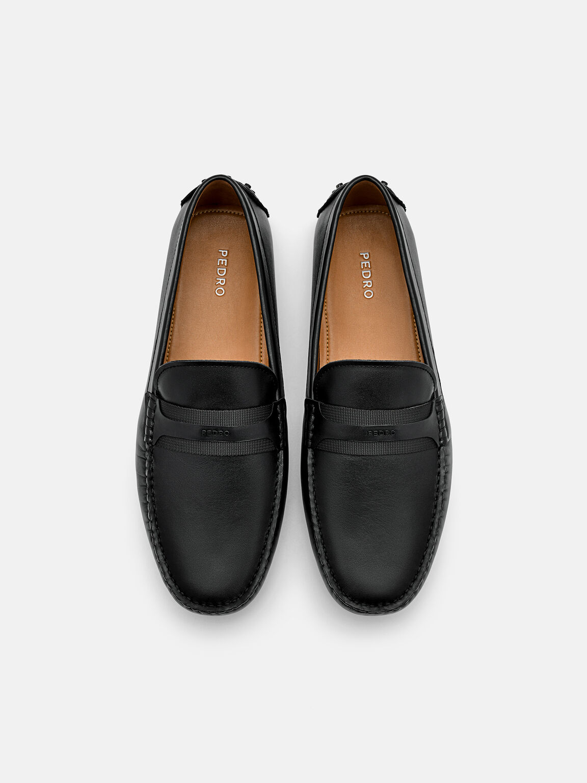 Leather Band Driving Shoes, 