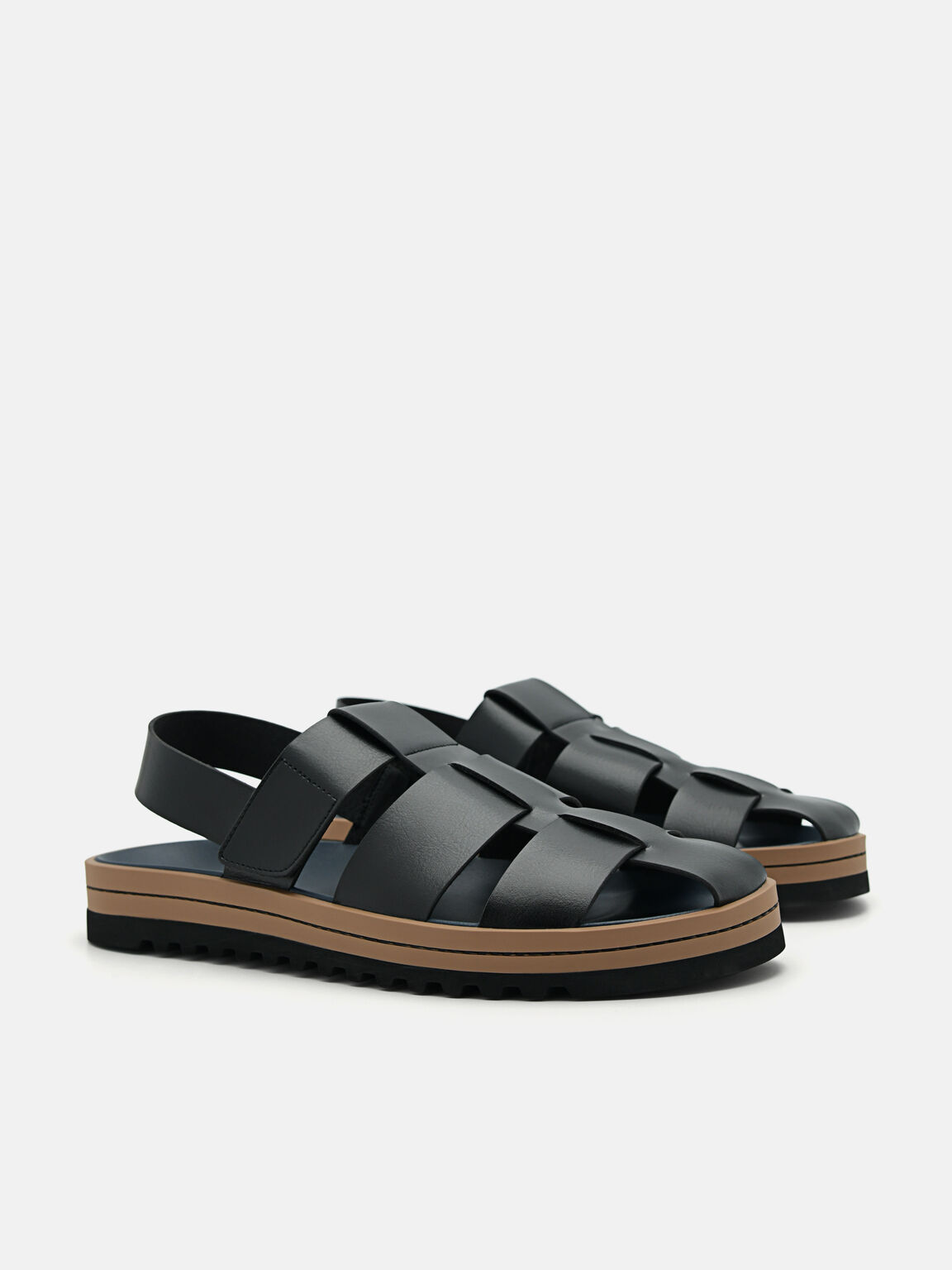 George Caged Sandals, 