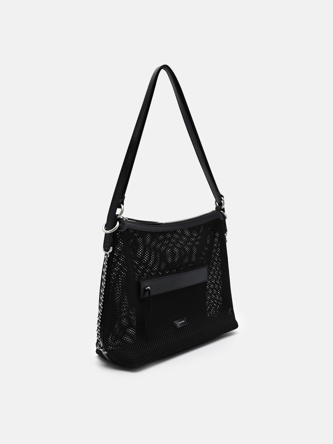 Ransel Slouchy Mesh Dua Cara Pakai, 