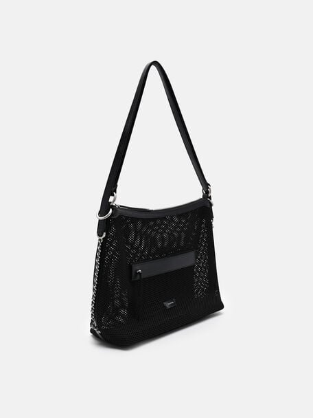 Ransel Slouchy Mesh Dua Cara Pakai, 