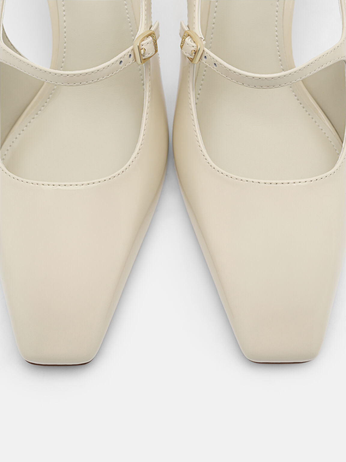 Sepatu Hak Slingback Kulit, , hi-res