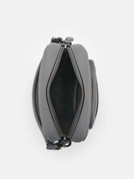 Patrice Tumbled Leather Crossbody Bag, 