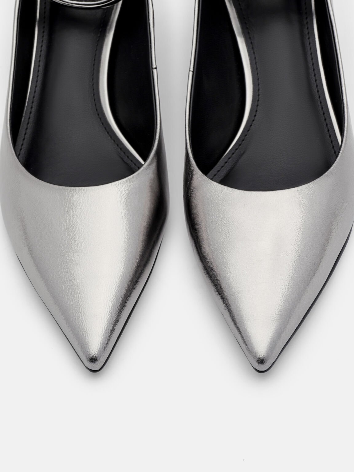 Lia Leather Heel Pumps, , hi-res