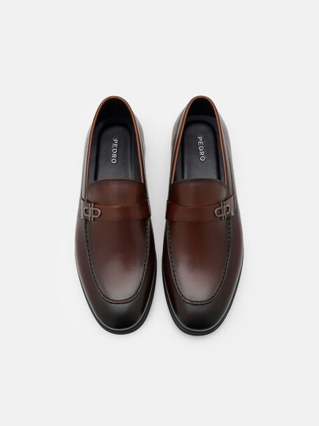 Icon Leather Loafers, , hi-res