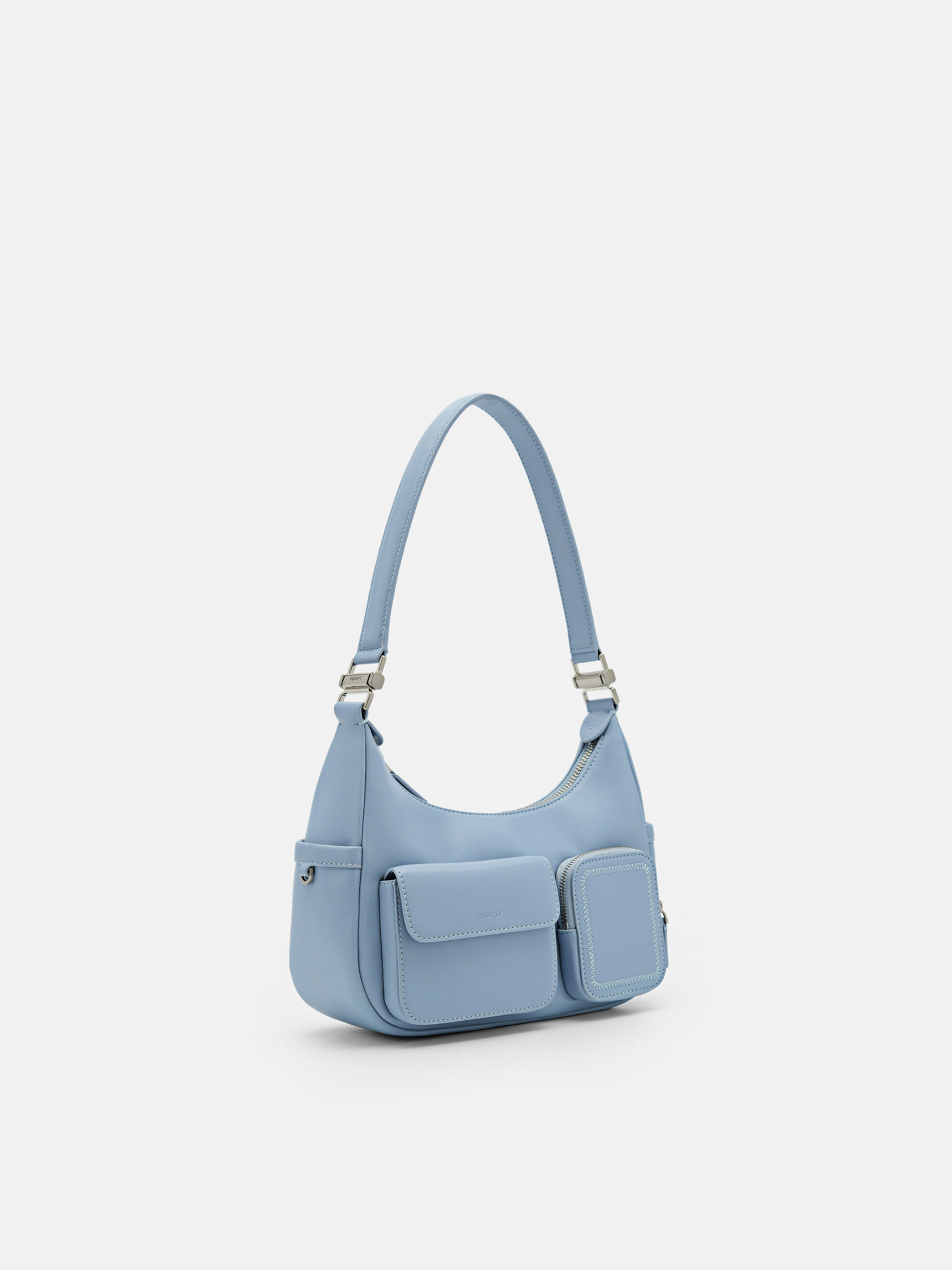 Slate Blue Ease Shoulder Bag - PEDRO ID