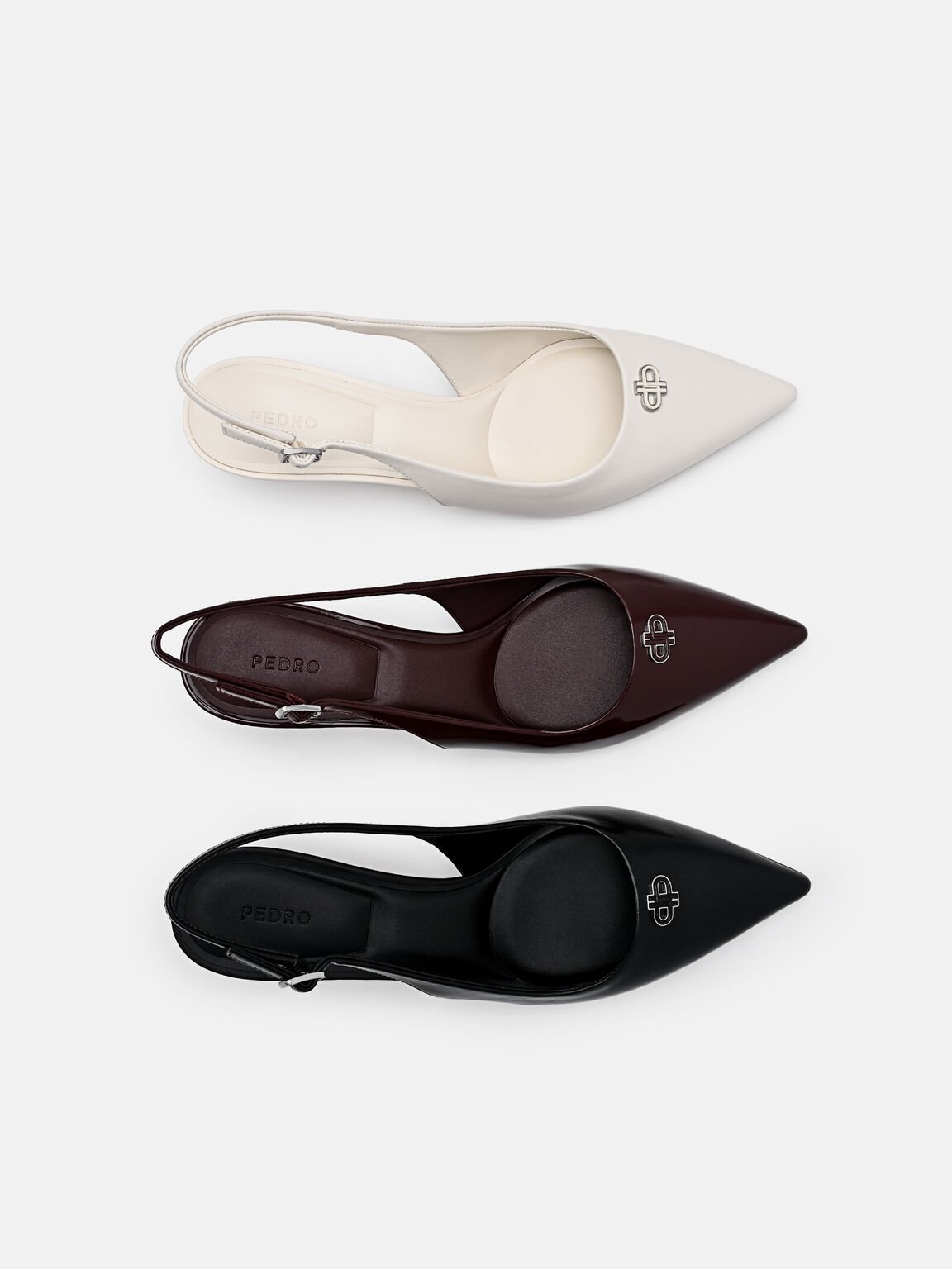 Sepatu Hak Slingback Kulit, , hi-res