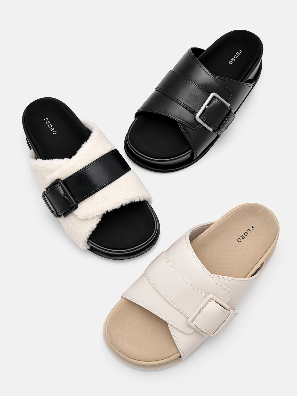 Sandal Gesper Slip-On, 