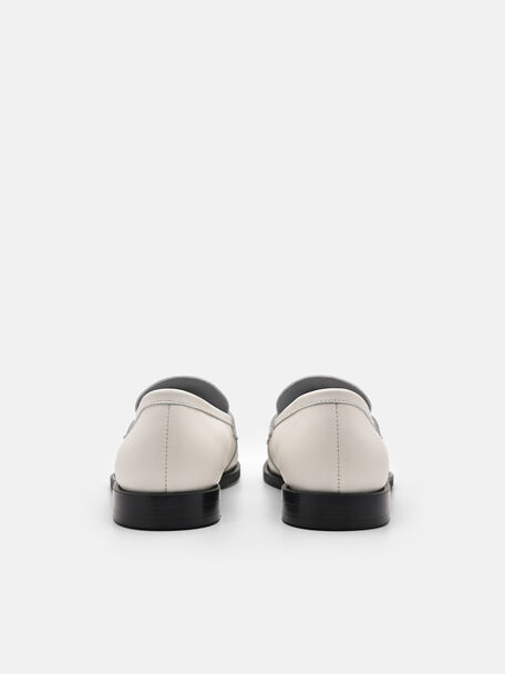 PEDRO Icon Leather Heel Sandals, Black