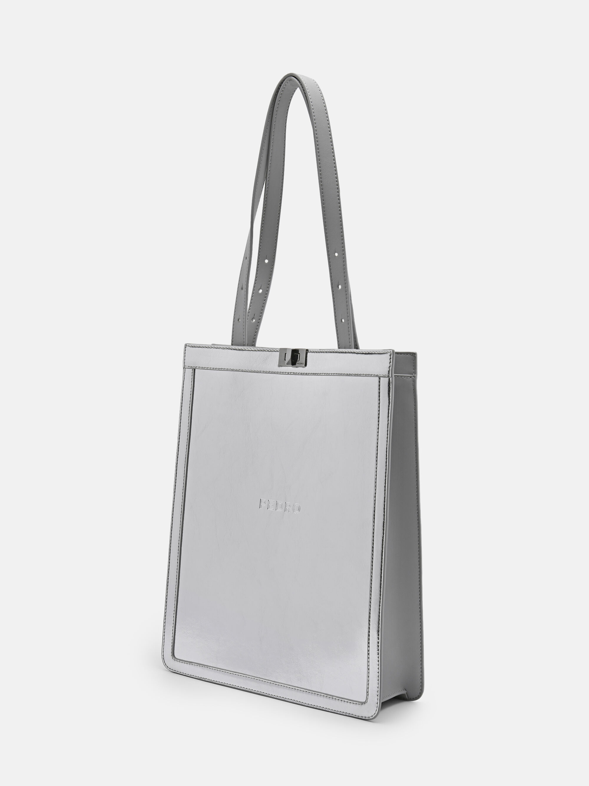 Silver Edge Tote Bag - PEDRO ID