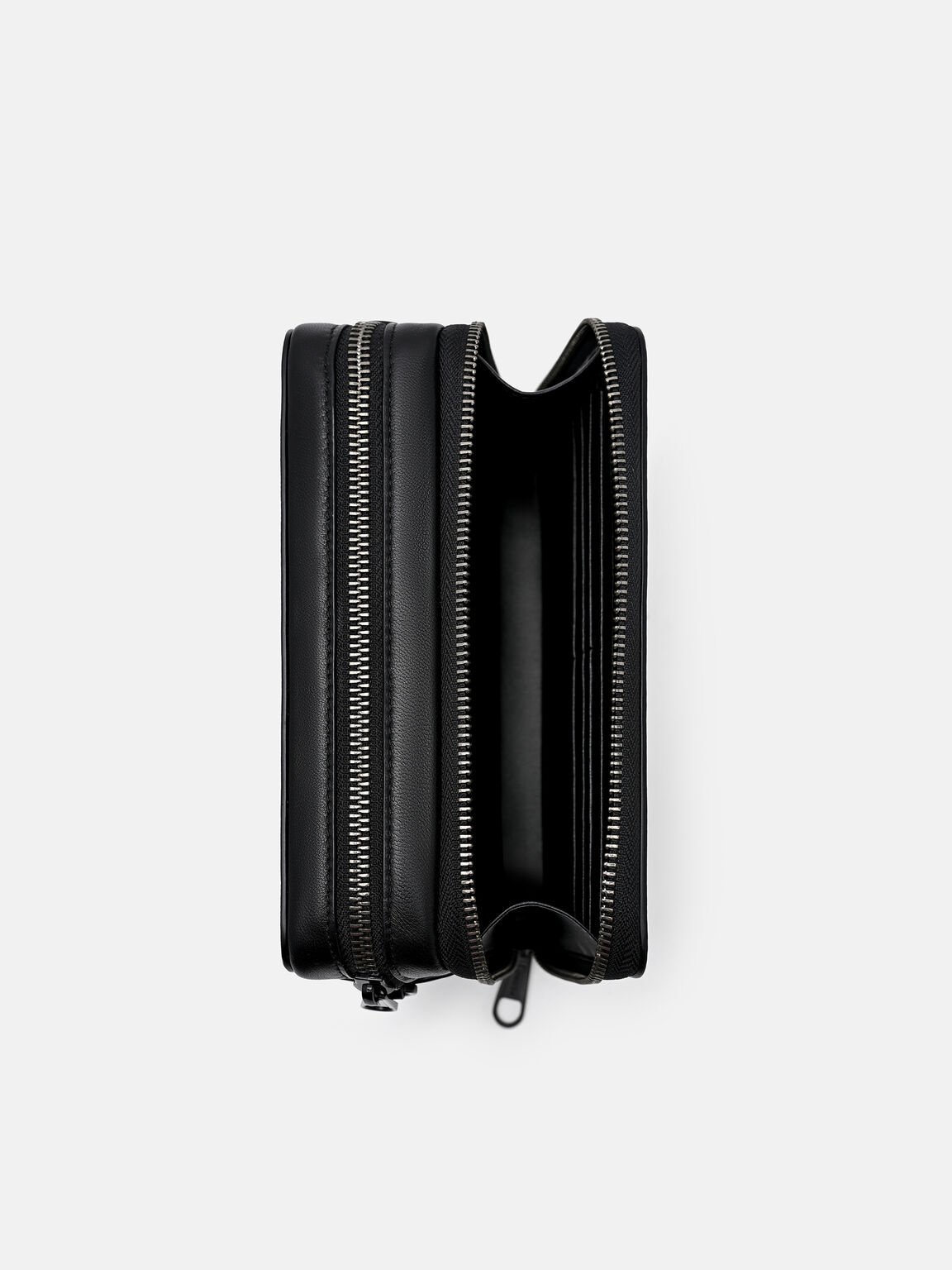 Boxy Mini Leather Crossbody Bag, , hi-res