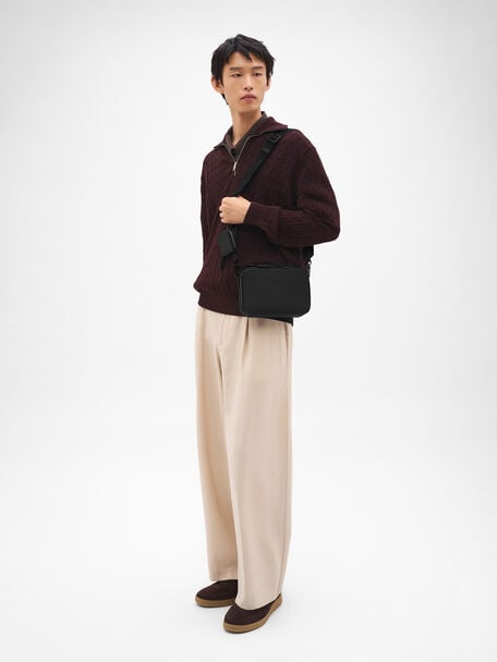 Drew Leather Crossbody Bag, , hi-res