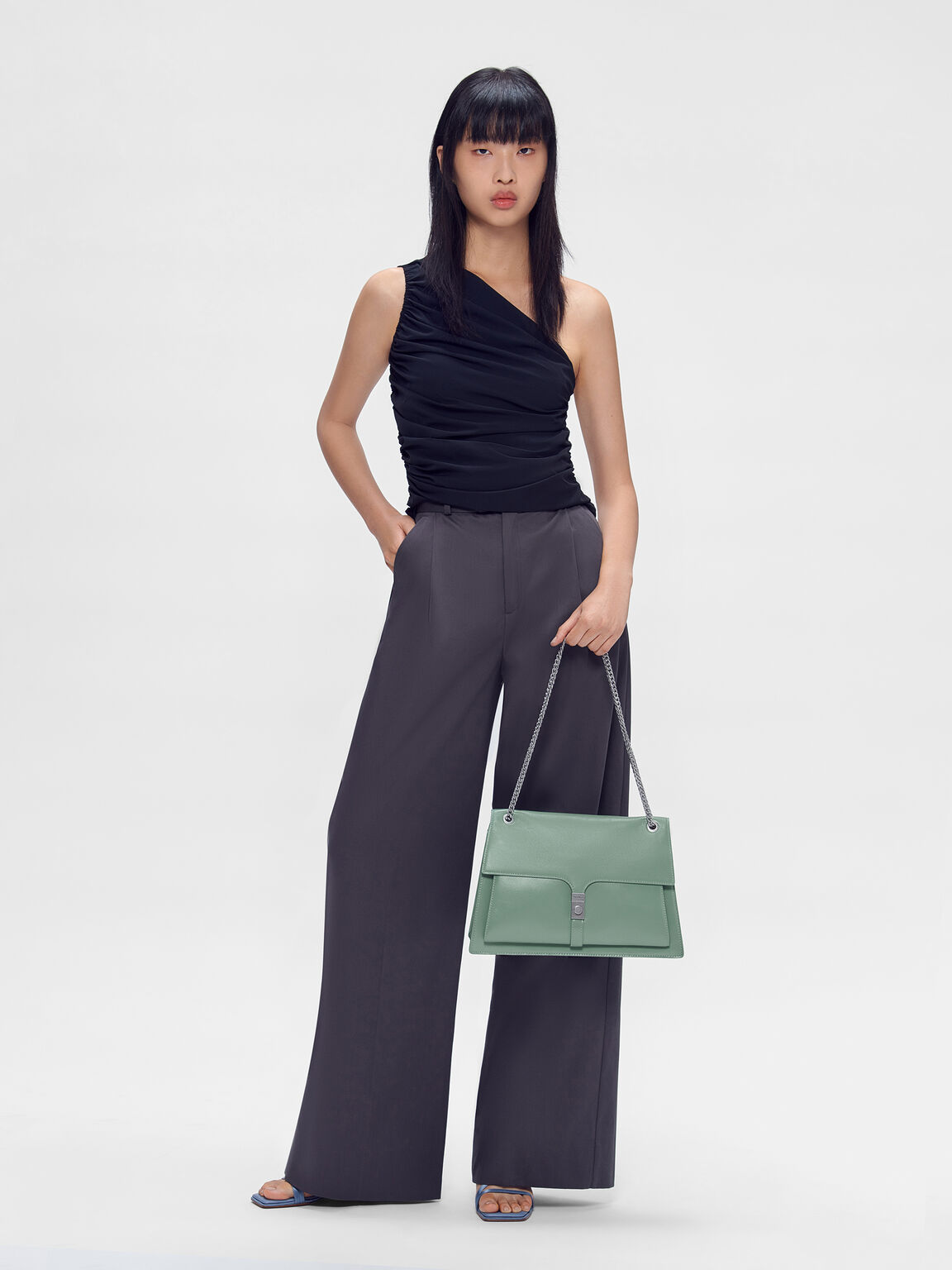 PEDRO Studio Farida Leather Shoulder Bag, 