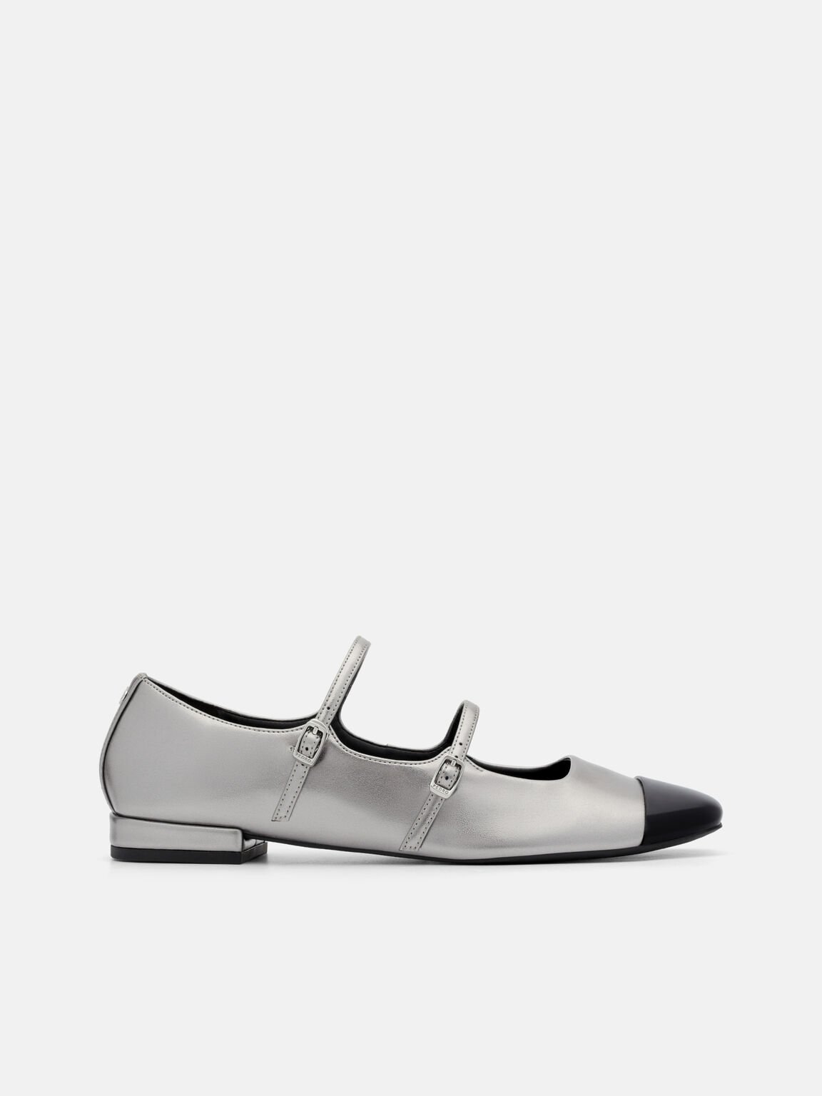 Cap-Toe Ballerina Flats, , hi-res