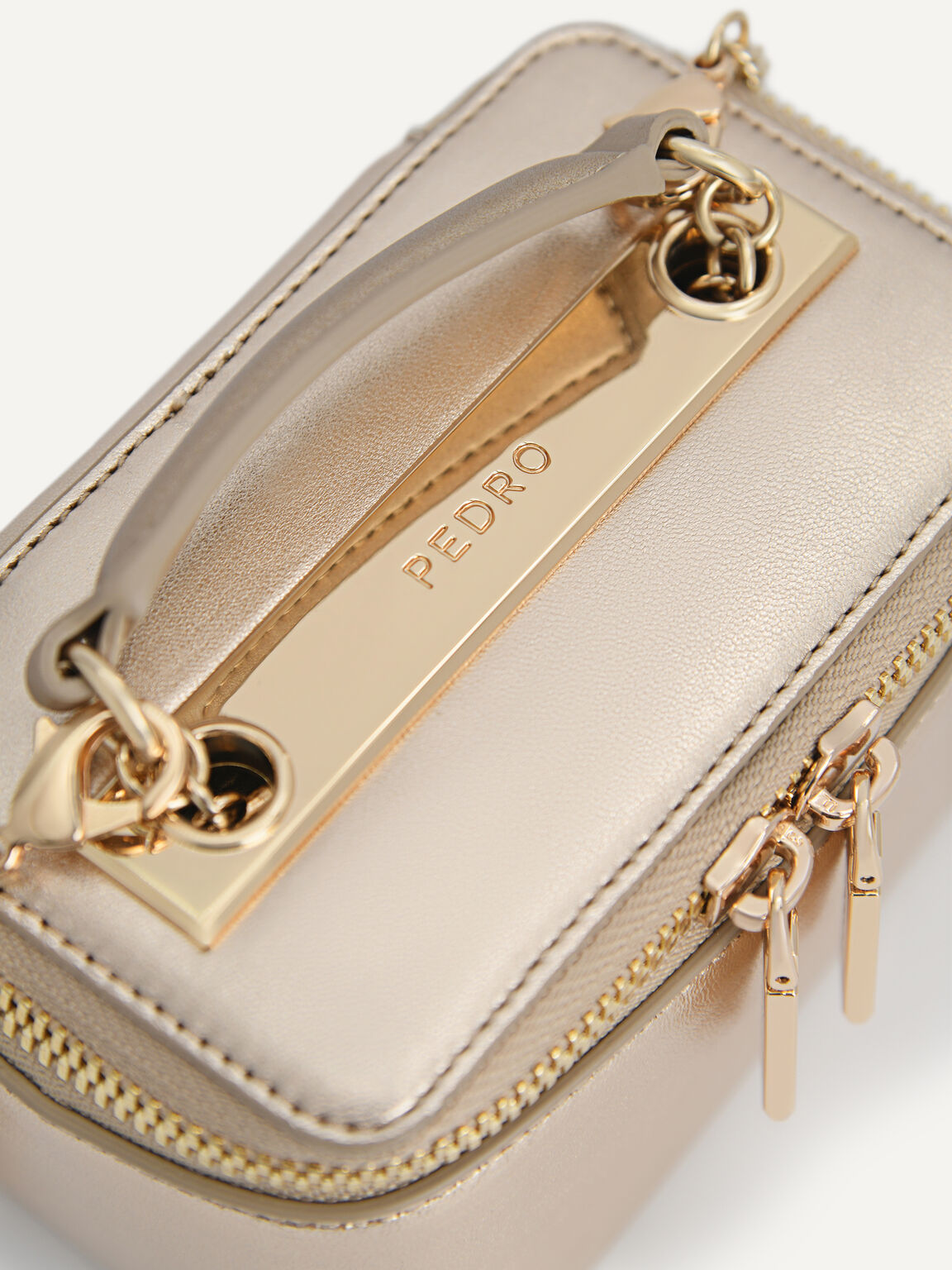 Tas Vanity Mini Ari Kulit, 