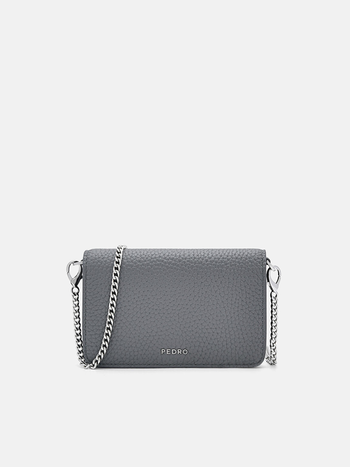 Dompet Lipat Dua Kulit Emboss, 