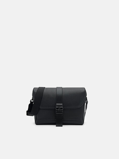 Tas Messenger Kulit PEDRO Icon, , hi-res